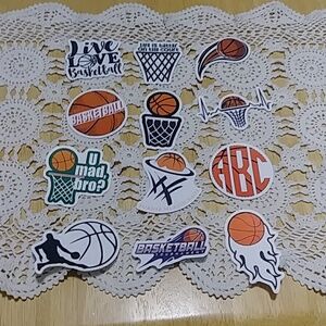 Stickers - Sports, Basketball Theme